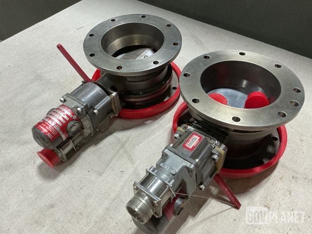 (2) ITT Aerospace 89153S0CN75D71-2 Electro-Pneumatic Actuators