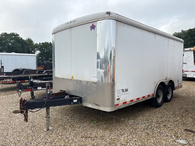 2019 Forest River TSPP85 16 ft T/A Enclosed Trailer