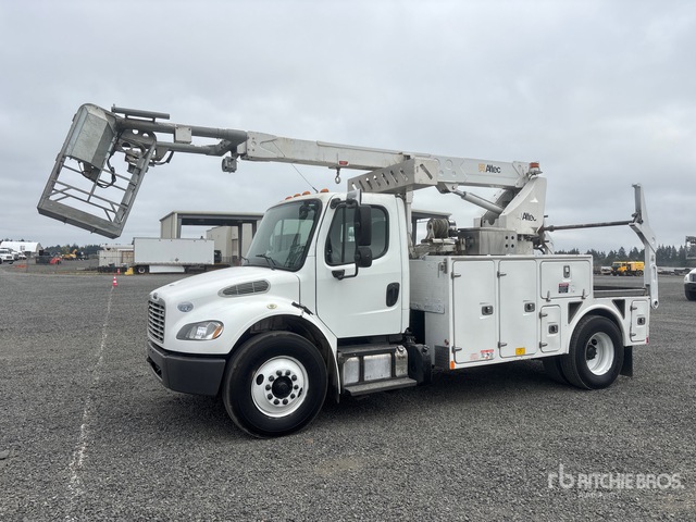 Altec T40P 35 ft on 2016 Freightliner M2 4x2 Cable Placer Bucket Truck