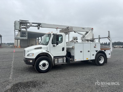 2017 Altec T40P 35 ft on 2018 Freightliner M2 4x2 Cable Placer Podnośnik Koszowy