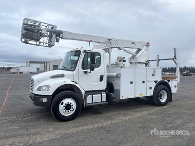 2017 Altec T40P 35 ft on 2018 Freightliner M2 4x2 Cable Placer Bucket Truck