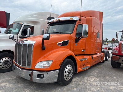 2020 Peterbilt 579 6x4 Tracteur routier couchette (Inoperable)