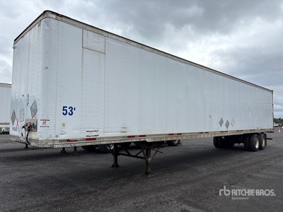 2007 Wabash 53 ft x 102 in T/A Van Trailer