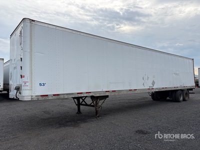 2007 Wabash 53 ft x 102 in T/A Van Trailer