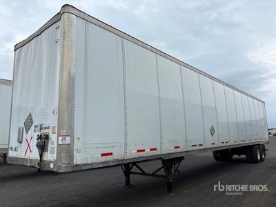 2008 Wabash 53 ft x 102 in T/A Van Trailer