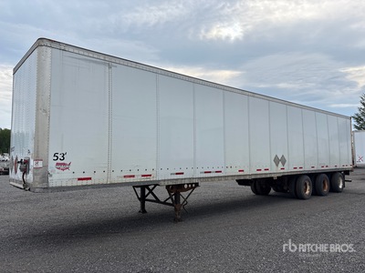 2008 Wabash 53 ft x 102 in Tri/A Van Trailer