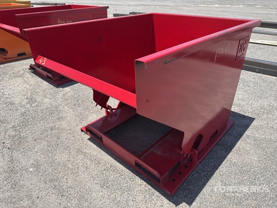 2025 Kit Containers 2YFT-SDH 5 ft 5 in 2 yrd Self-Dumping Hopper (Unused)