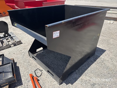 2025 Kit Containers 2YFT-SST 48 in 2 yrd Skid Steer Dump Hopper (Unused)