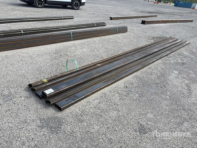 Quantity of (6) 2025 Kit Containers Steel 19long id 4x1.25 tubing Pipe