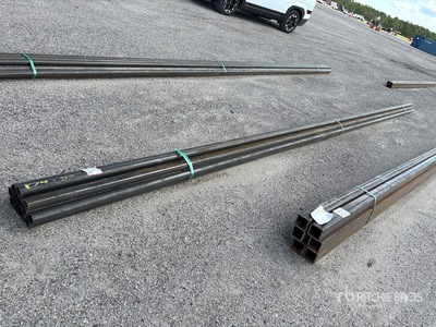 Quantity of (12) 2025 Kit Containers Steel 20x1.75 round pipe Pipe
