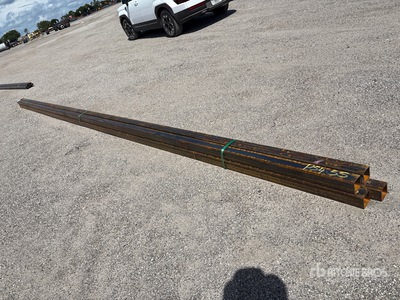 Quantity of (4) 2025 Kit Containers Steel 24x2x2 tubing Pipe