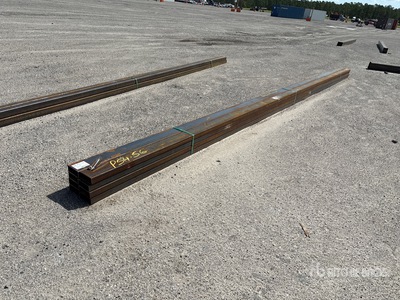 Quantity of (8) 2025 Kit Containers Steel 24.6x4x1.76 tubing Pipe