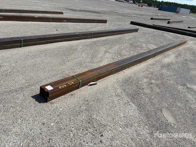 Quantity of (8) 2025 Kit Containers 24 ft x 2 in x 2 in Steel Tubing