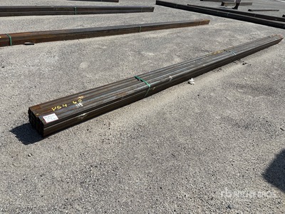 Quantity of (20) 2025 Kit Containers Steel 25x 1.74x1.74 square tubing Pipe