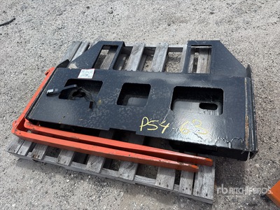 2025 Kit Containers QT-45-FF-42 42 in Skid Steer Forks (Unused)