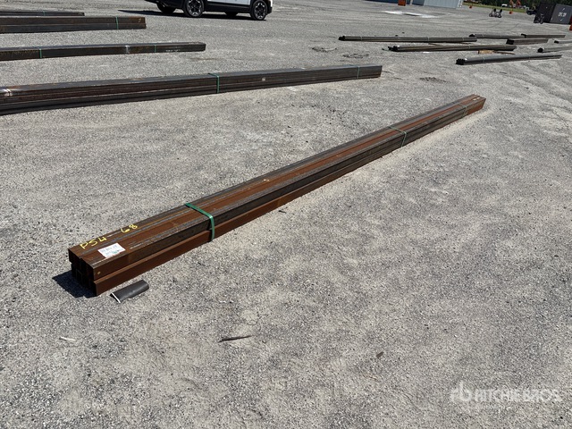 Quantity of (8) 2025 Kit Containers 24 ft 2 in x 2 in Steel Tubing