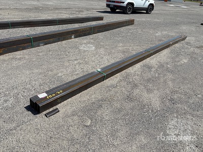 Quantity of (4) 2025 Kit Containers Steel 20x5x2 tubing Pipe
