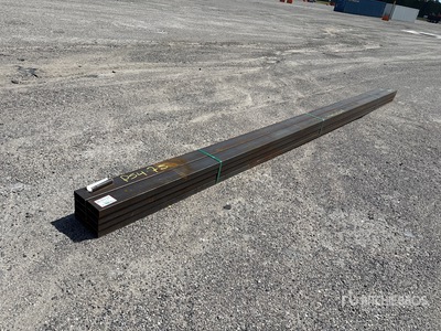 Quantity of (8) 2025 Kit Containers Steel 19x4.75x1.75 tubing Pipe