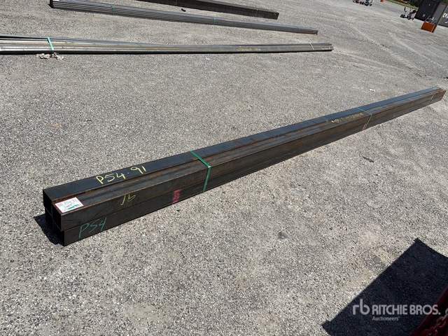 Quantity of 2025 Kit Containers 24 ft x 4 in x 4 in Steel Tubing