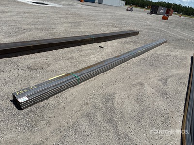 Quantity of (15) 2025 Kit Containers Steel 23x1x3 tubing Pipe