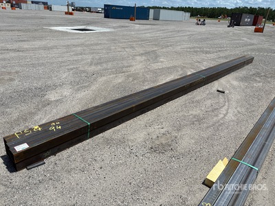 Quantity of (6) 2025 Kit Containers Steel 25x4x4 tubing Pipe