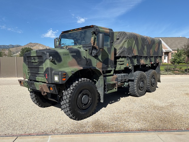 2001 Oshkosh MK23 MTVR 7 Ton 6x6 Cargo Truck 2001 Oshkosh MK23 MTVR 7 Ton 6x6 Cargo Truck