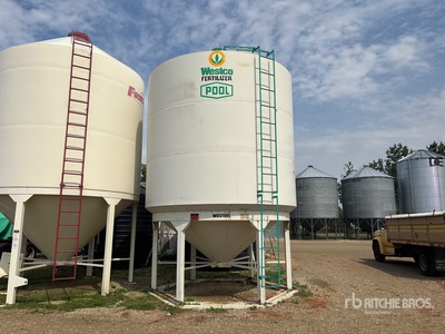 Westco +/- 1838 bu 3 Ring Fertilizer Hopper Grain Bin