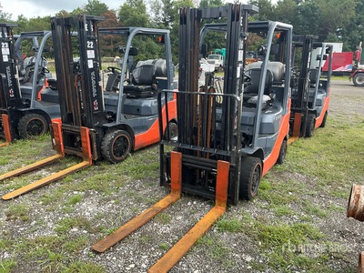 2023 Toyota 50-8FGCU25 4500 lb Pneumatic Tire Wózek widłowy