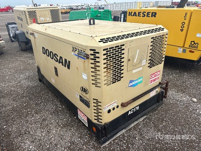 Doosan XP375 Skid-Mounted Air Compressor