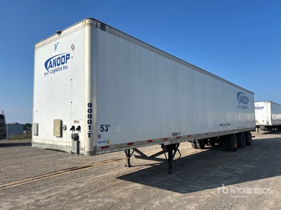 2007 Vanguard CVIP4000 53 ft x 102 in Tri/A Van Trailer