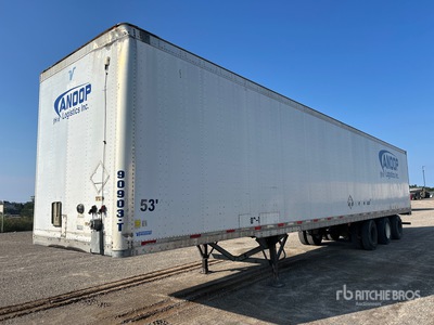 2007 Vanguard CVI 53 ft x 102 in Tri/A Gesloten aanhangwagen