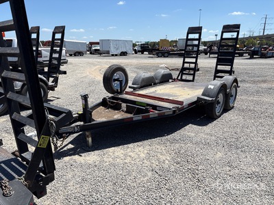 2018 MMDI 10 ft T/A Equipment Trailer
