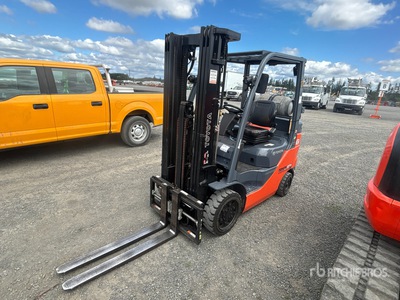 2007 Toyota 8FGCU25 4800 lb Cushion Tire Forklift