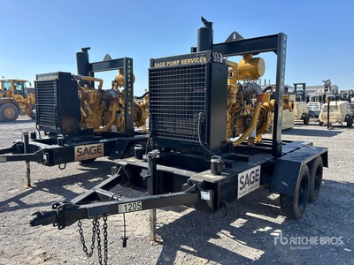 Cornell 3419MX-RP-EM18DB-3 Trailer-Mounted Pompe à eau