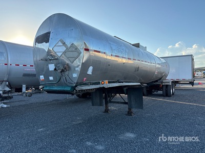 1985 Stainless Steel Tank MC307 7000 gal T/A Trailer cisterna