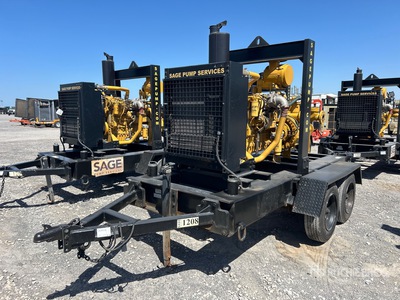 2010 Sage Trailer-Mounted Wasserpumpe