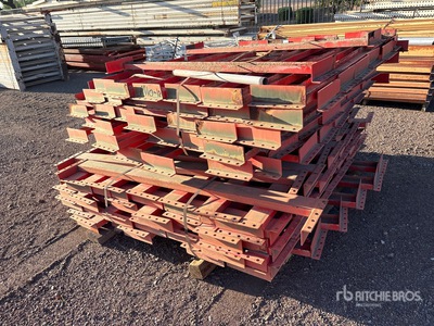 Quantity of (4) Pallets of Pallet Racking