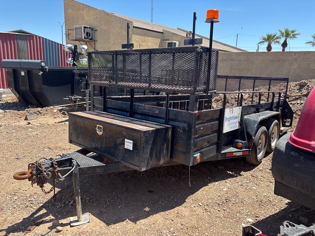 2010 14 ft T/A Utility Trailer