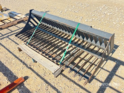 72 in Skeleton Skid Steer Bucket