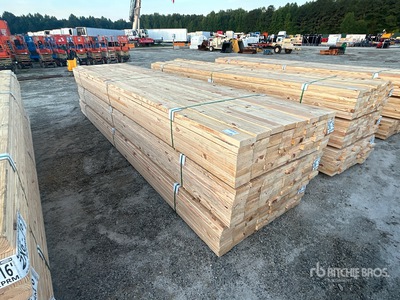 Quantity of (192) 2x6x16 SYP #2 Prime Grade Kiln Dried-Heat Treated S4S Lumber (Unused)