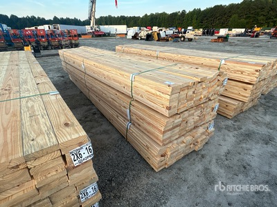 Quantity of (192) 2x6x16 SYP #2 Prime Grade Kiln Dried-Heat Treated S4S Lumber (Unused)