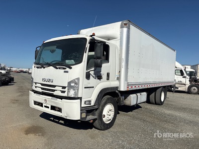 2019 Isuzu FTR 4x2 Van Truck