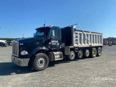 2017 Peterbilt 567 12x4 6X4 Quad/A Dump Truck
