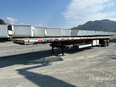 2005 Transcraft 48 ft T/A Flatbed Trailer