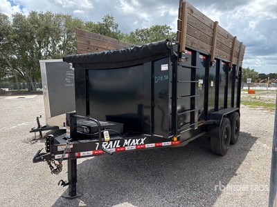 2024 Trail Maxx DT27 14 ft 4 in T/A Remorque à Benne Utilitaire