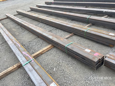 Quantity of (8) 2025 Kit Containers 24 ft x 5 in x 2 in Square Tubing