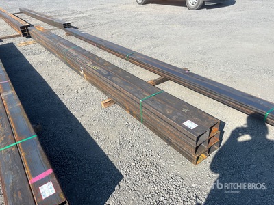Quantity of (6) 2025 Kit Containers 20 Ft long by 6 in Wide by 4 in High Pipe