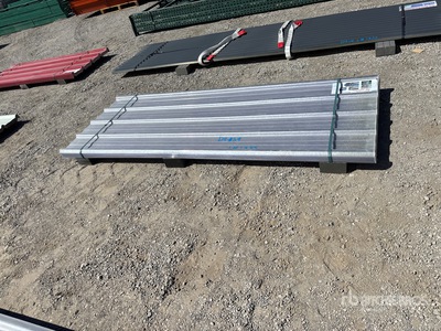 Quantity of (30) 7.87 ft x 35 in Clear Polycarbonate Roof Panel Divers (Unused)