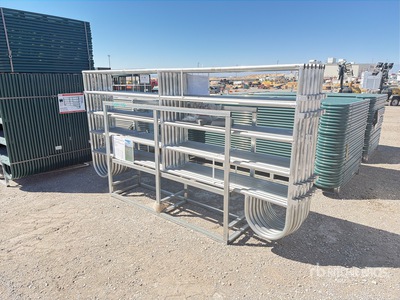 Quantity of (10) 10 ft x 5 ft Corral Panel para ganado