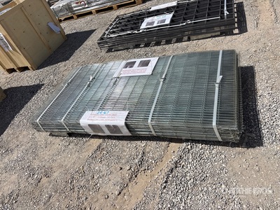 Quantity of (50) 36 in x 72 in Galvanized Steel Garden Mesh (Unused)